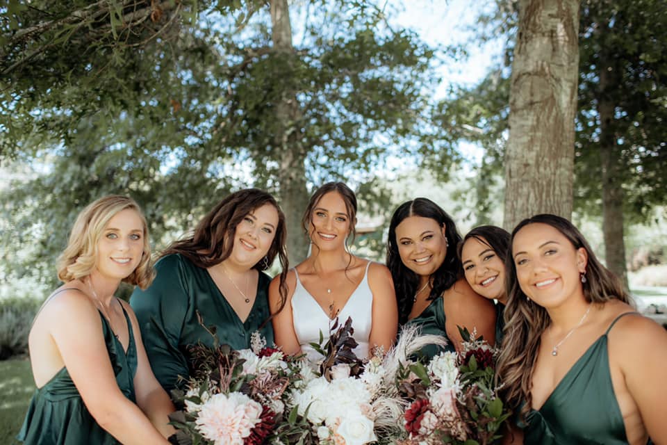 bridal party hair and makeup auckland